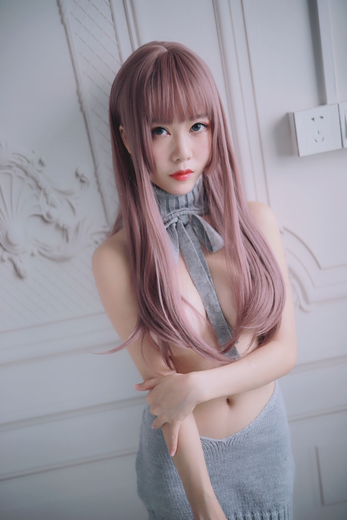 抖娘利世-露背毛衣[30P] 22