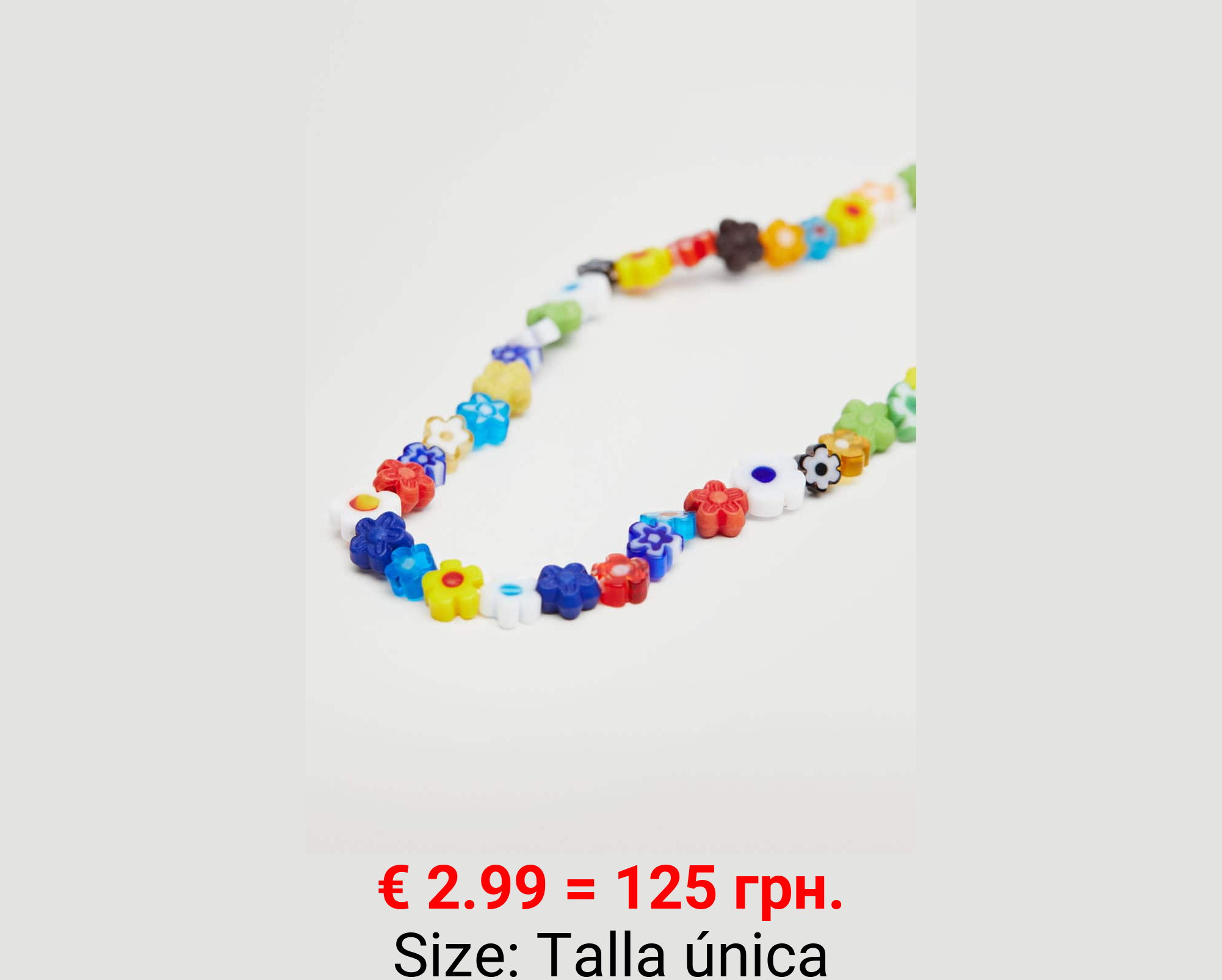 Collar abalorios combinados