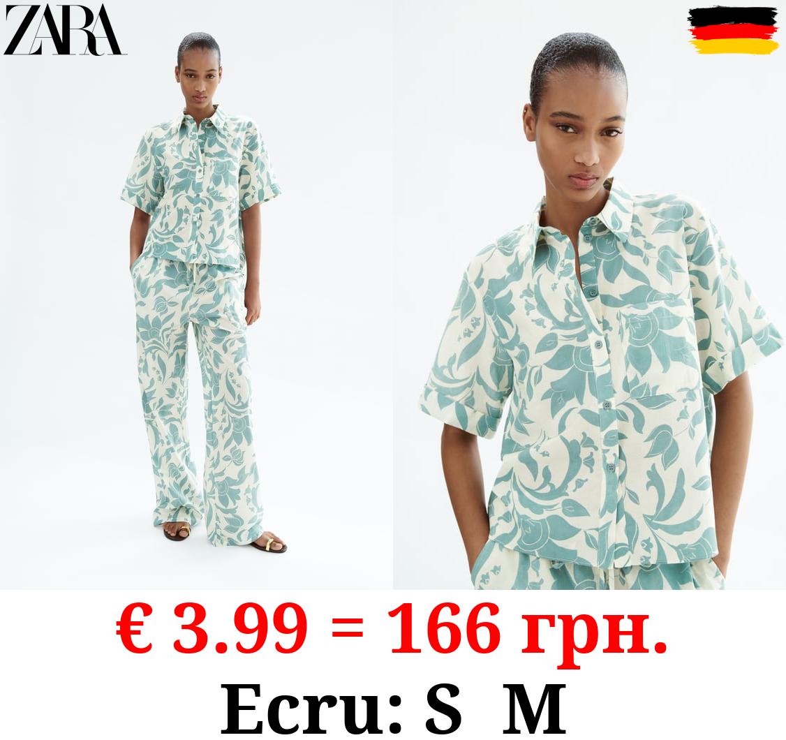 PRINTED COTTON SHIRT