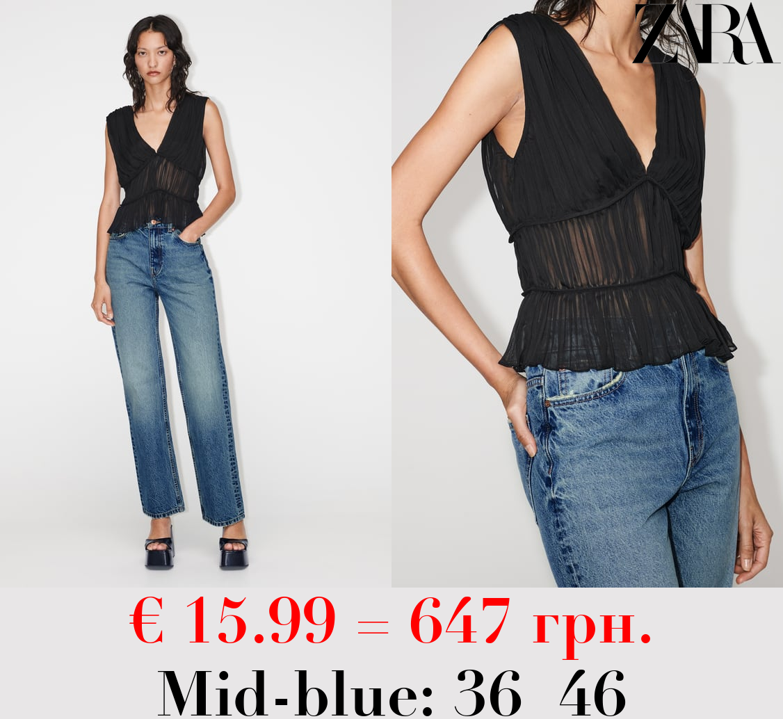 Z1975 STRAIGHT-FIT HIGH-WAIST LONG LENGTH JEANS