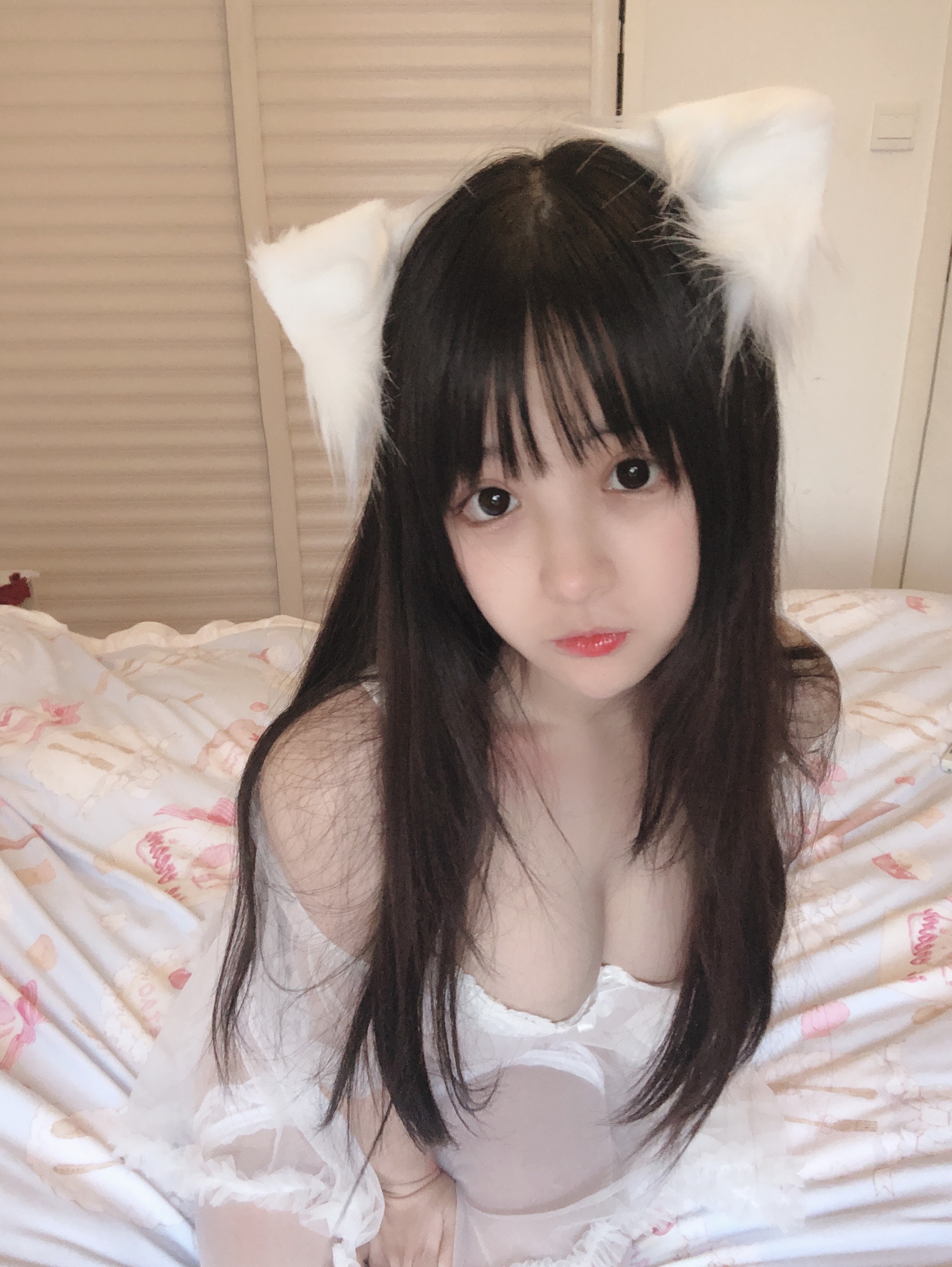 樱井宁宁- 小白猫 蕾丝内衣[31P] 8