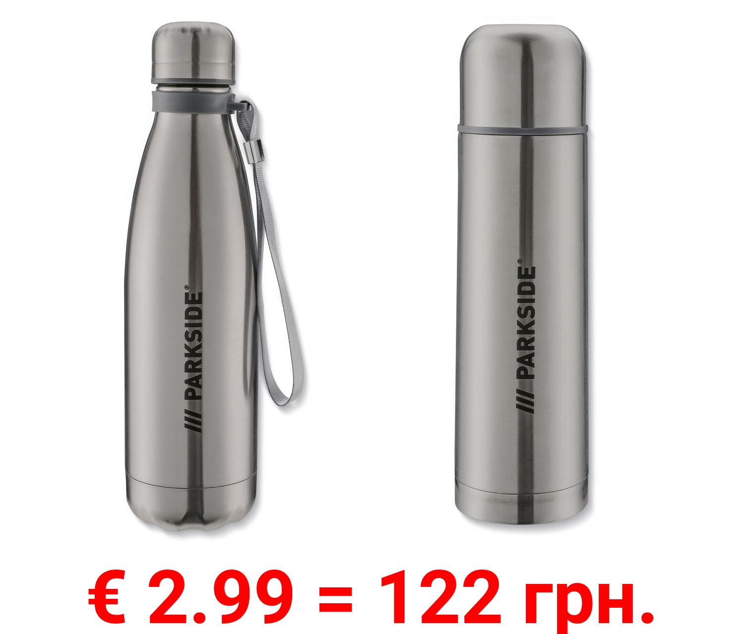 PARKSIDE® Thermoflasche, aus Edelstahl