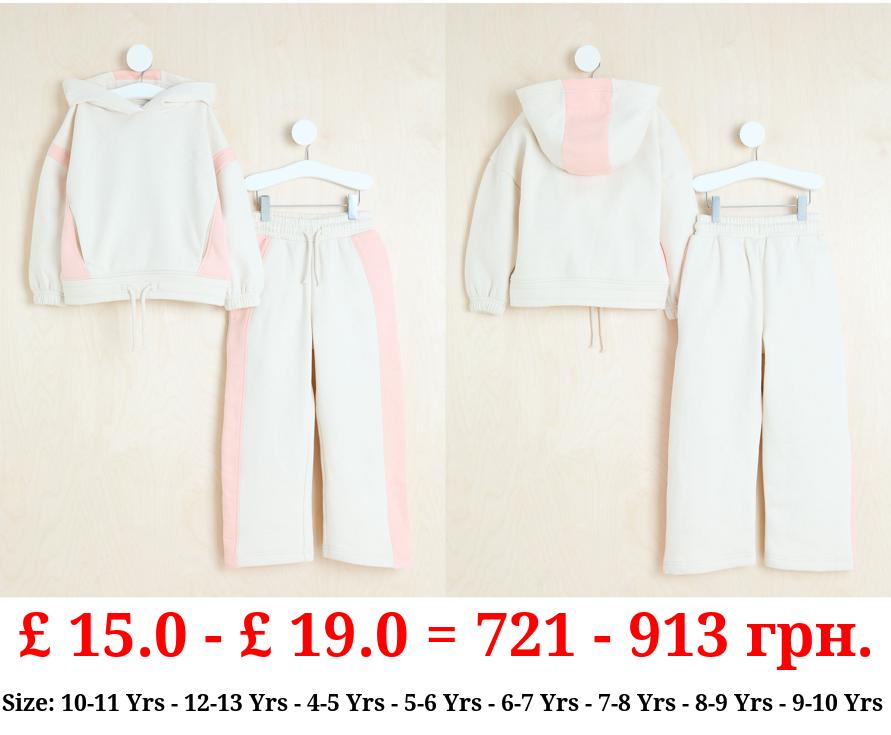 Billie Faiers Colour Block Sweatshirt Hoodie and Trousers Outfit