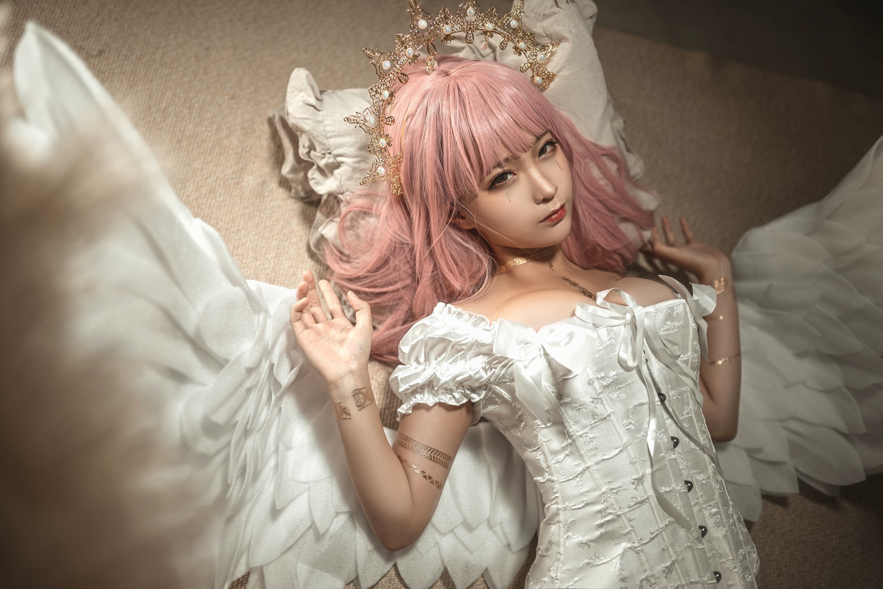 Cosplay 蠢沫沫Chunmomo 沫沫真爱版 天使本-圣天使 12