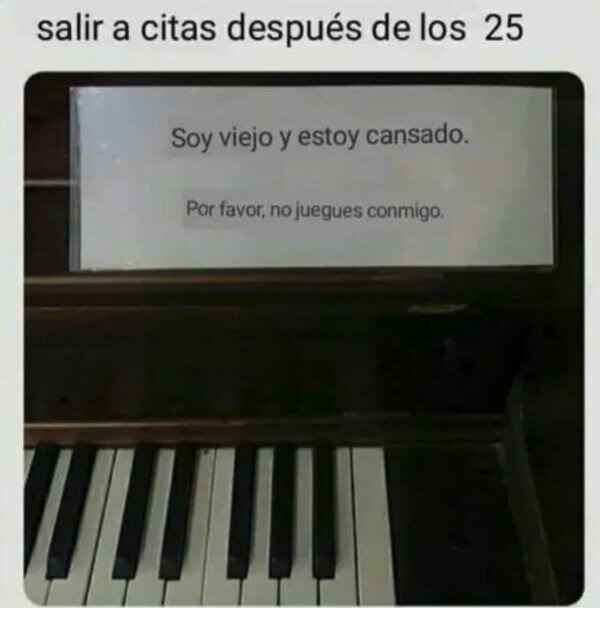 Cansado de que jueguen contigo