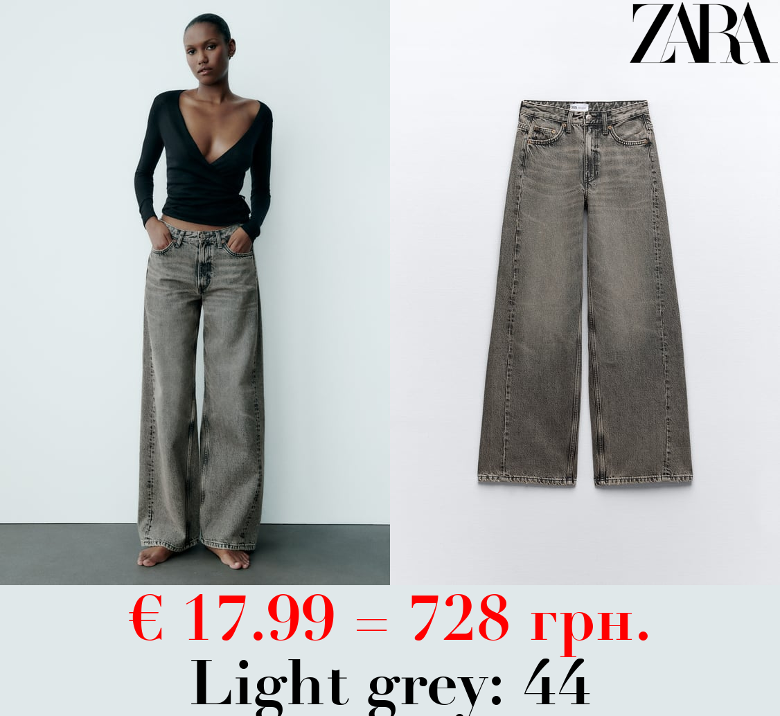 TRF WIDE-LEG MID-RISE FULL LENGTH JEANS