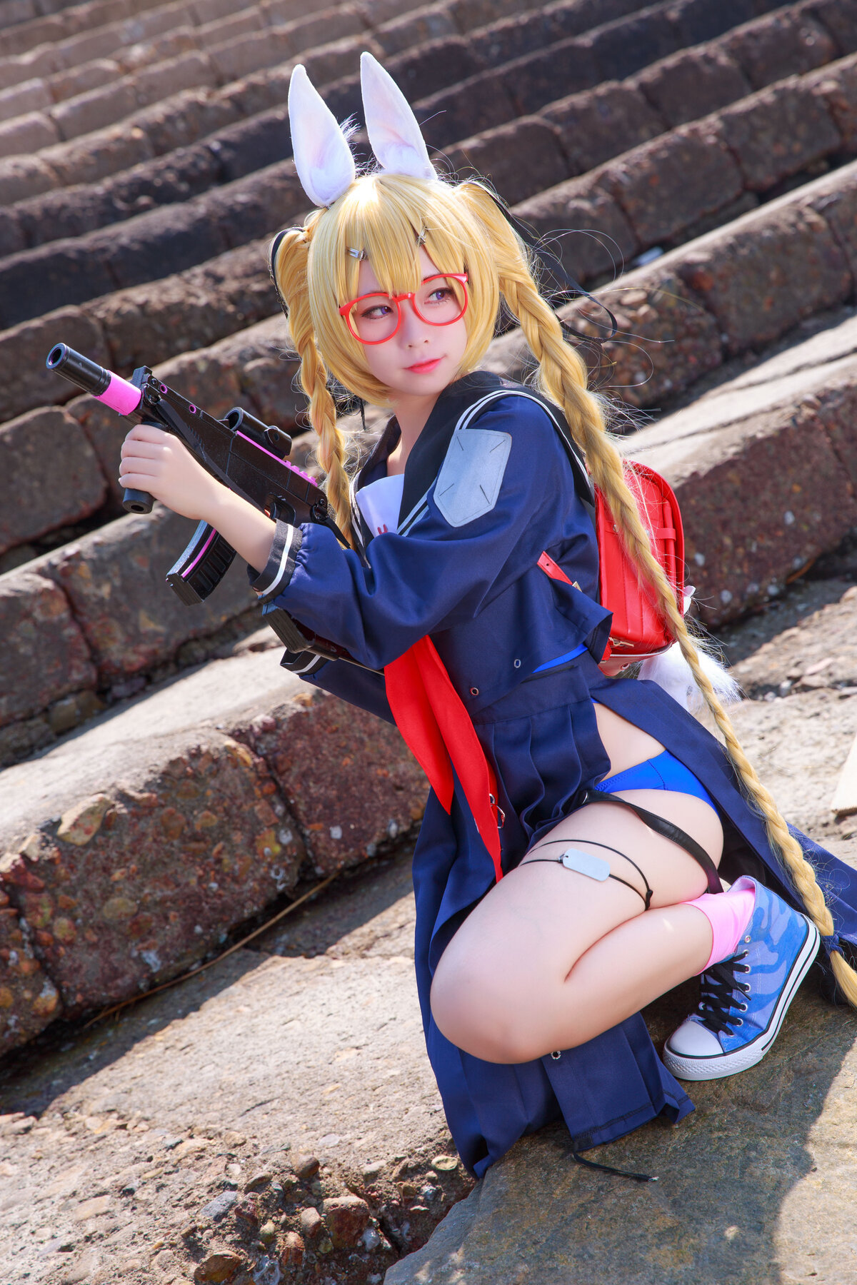 [G44不會受傷] 旋风校服 SR-3MP Girls Frontline 7