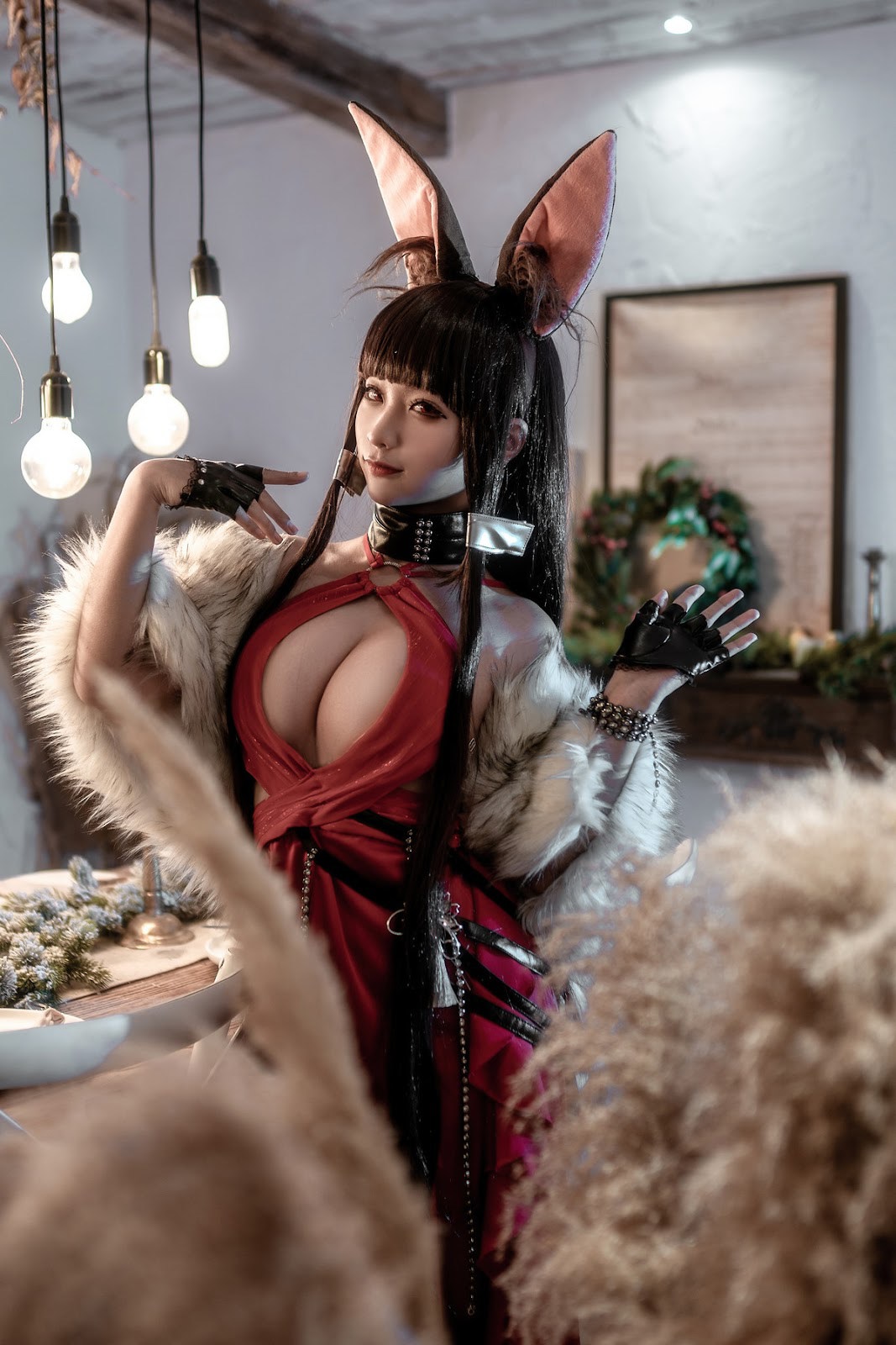 Cosplay 蠢沫沫 Chunmomo 碧蓝航线 赤城 27