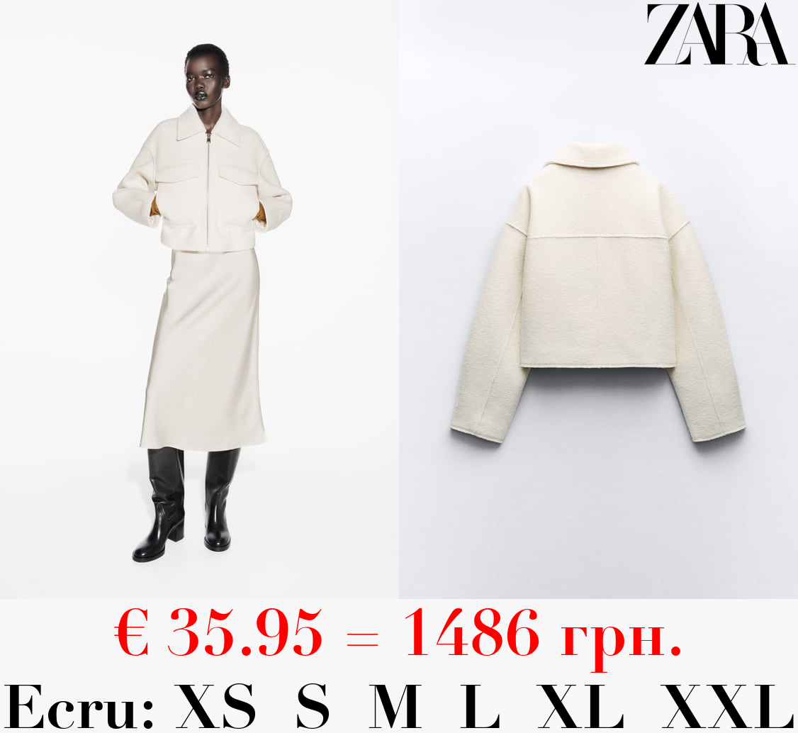 BOUCLÉ CROPPED JACKET