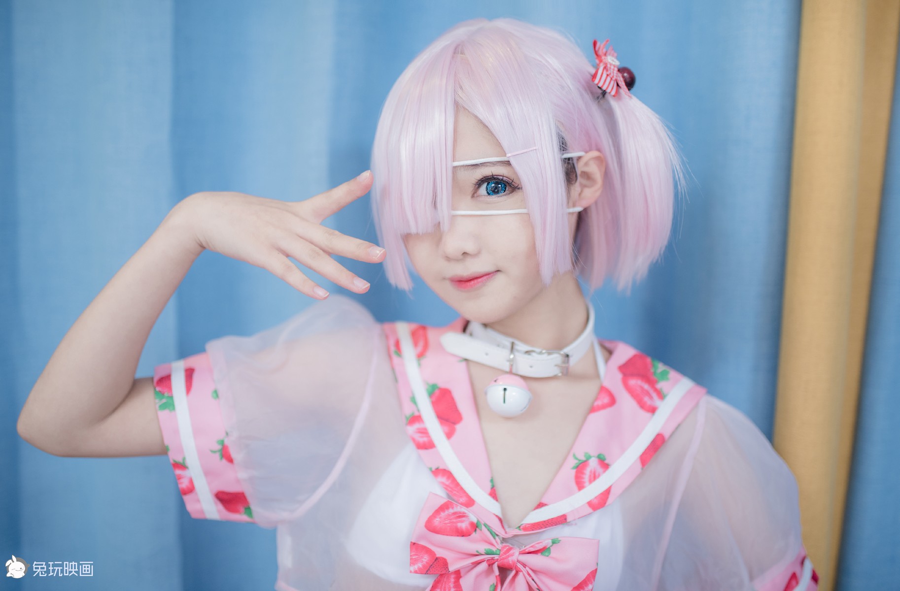 Cosplay 兔玩映画 草莓裙 11