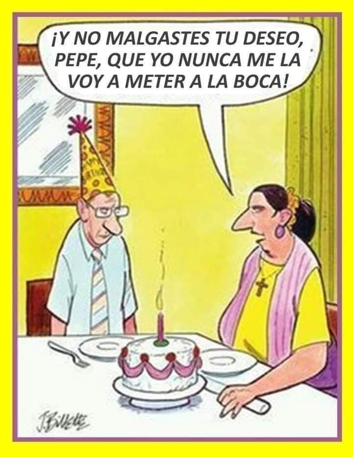 Nunca se la va a meter en la boca