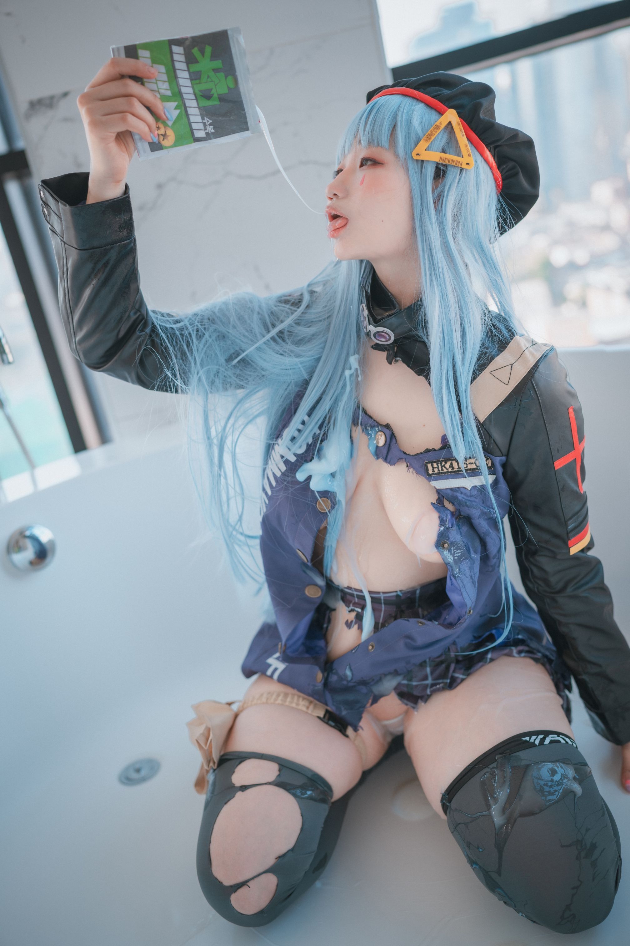 DJAWA Photo - Mimmi (밈미) - Girls' Frontline - HK416 (Damaged ver.) 79