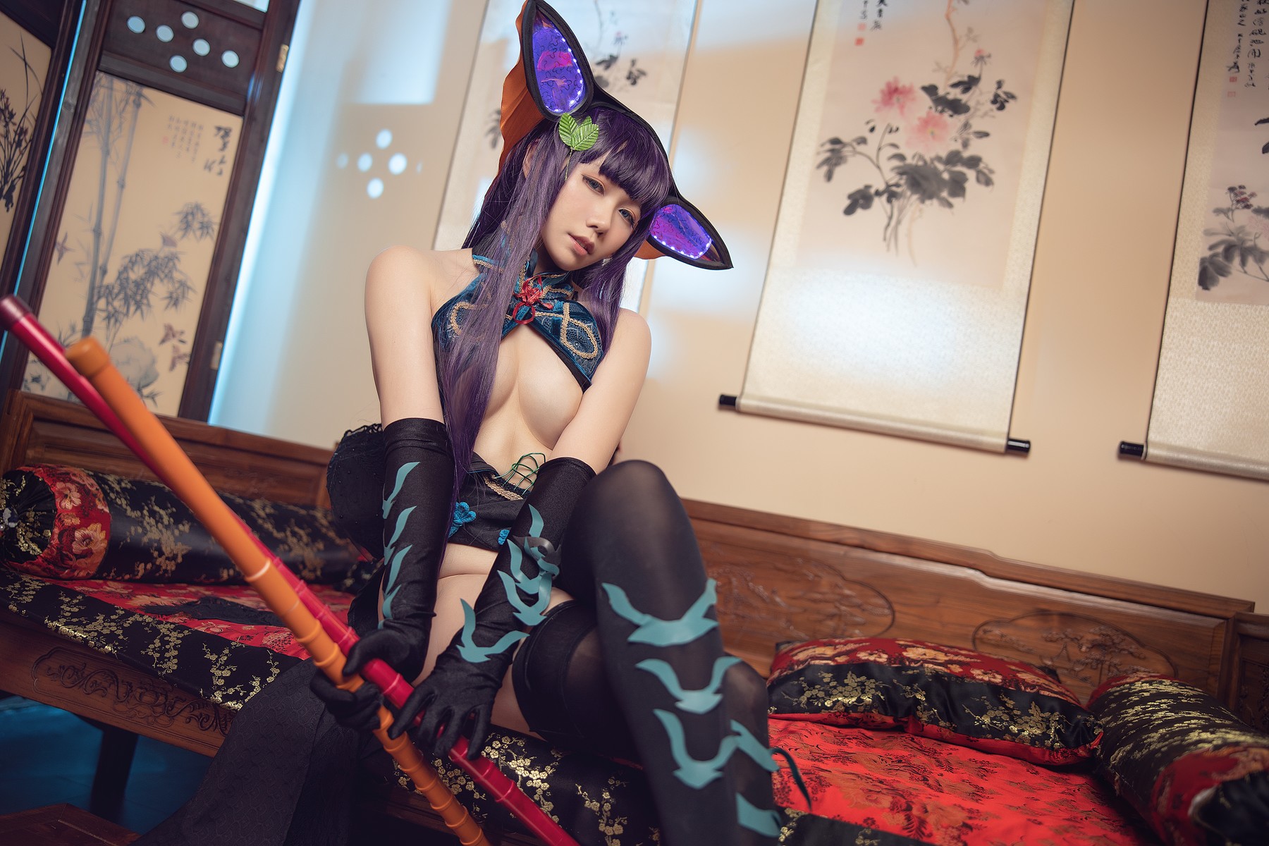 Cosplay 麻花麻花酱 杨玉环满破+二破 2