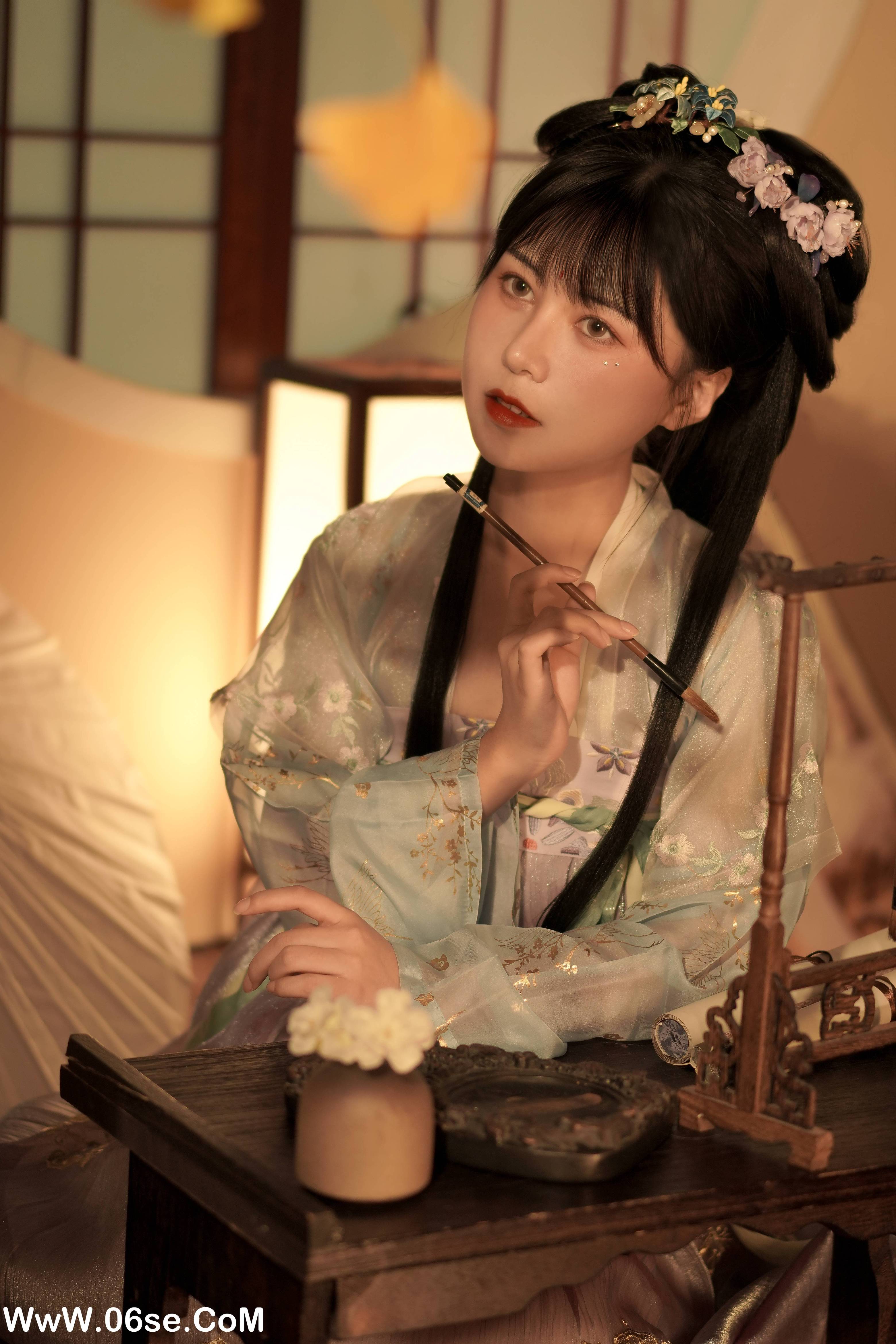 图片[19]-[YITUYU艺图语]2022.09.28 画中仙 鹤鸣之应-[23+1P／624MB]-六色网