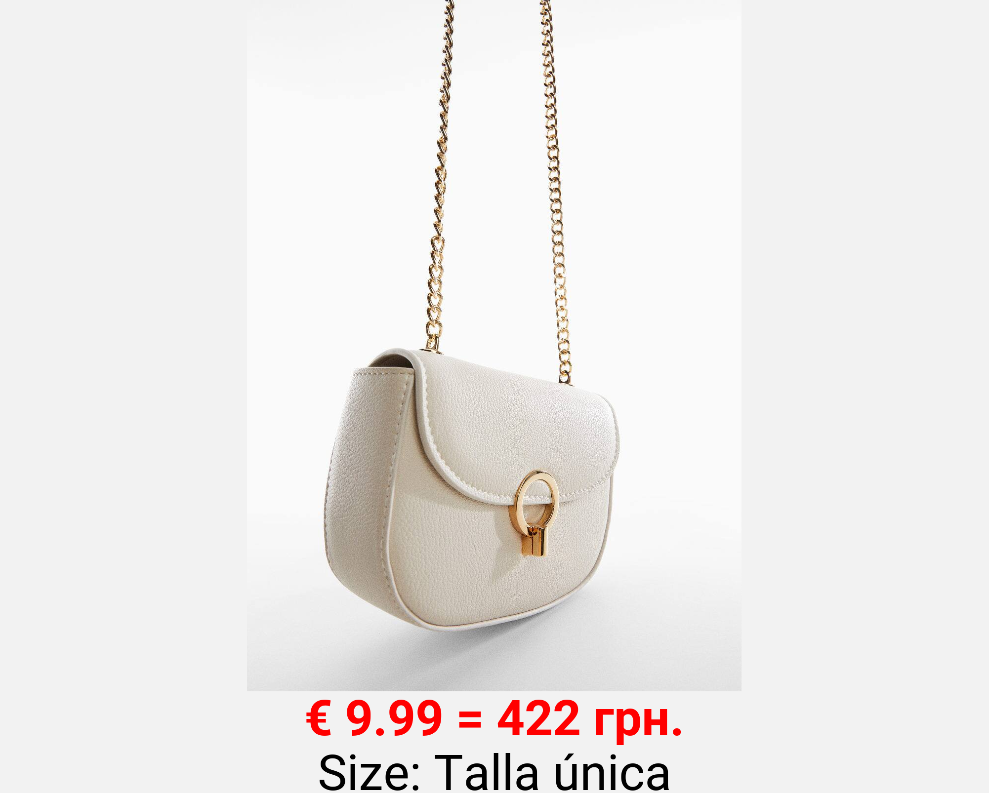 Bolso solapa cadena