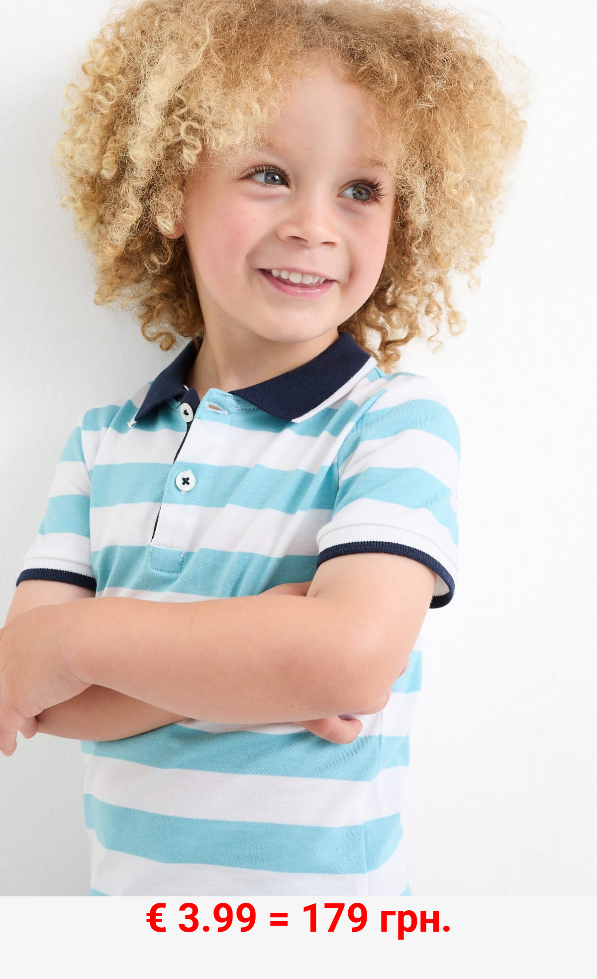 Poloshirt - gestreift