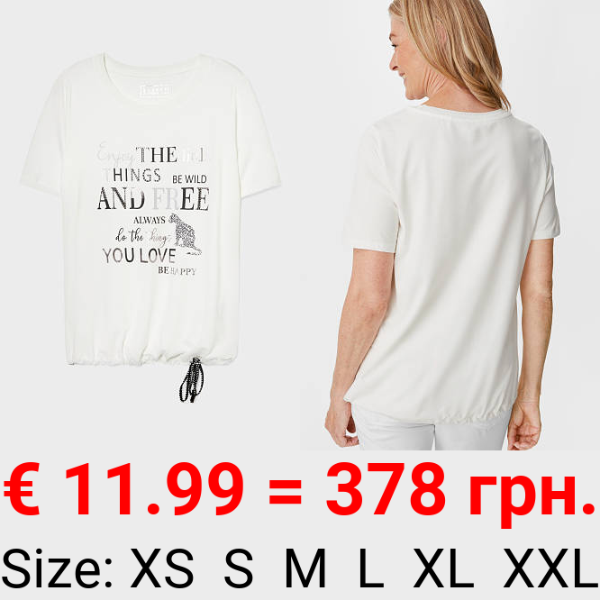T-Shirt - Glanz-Effekt