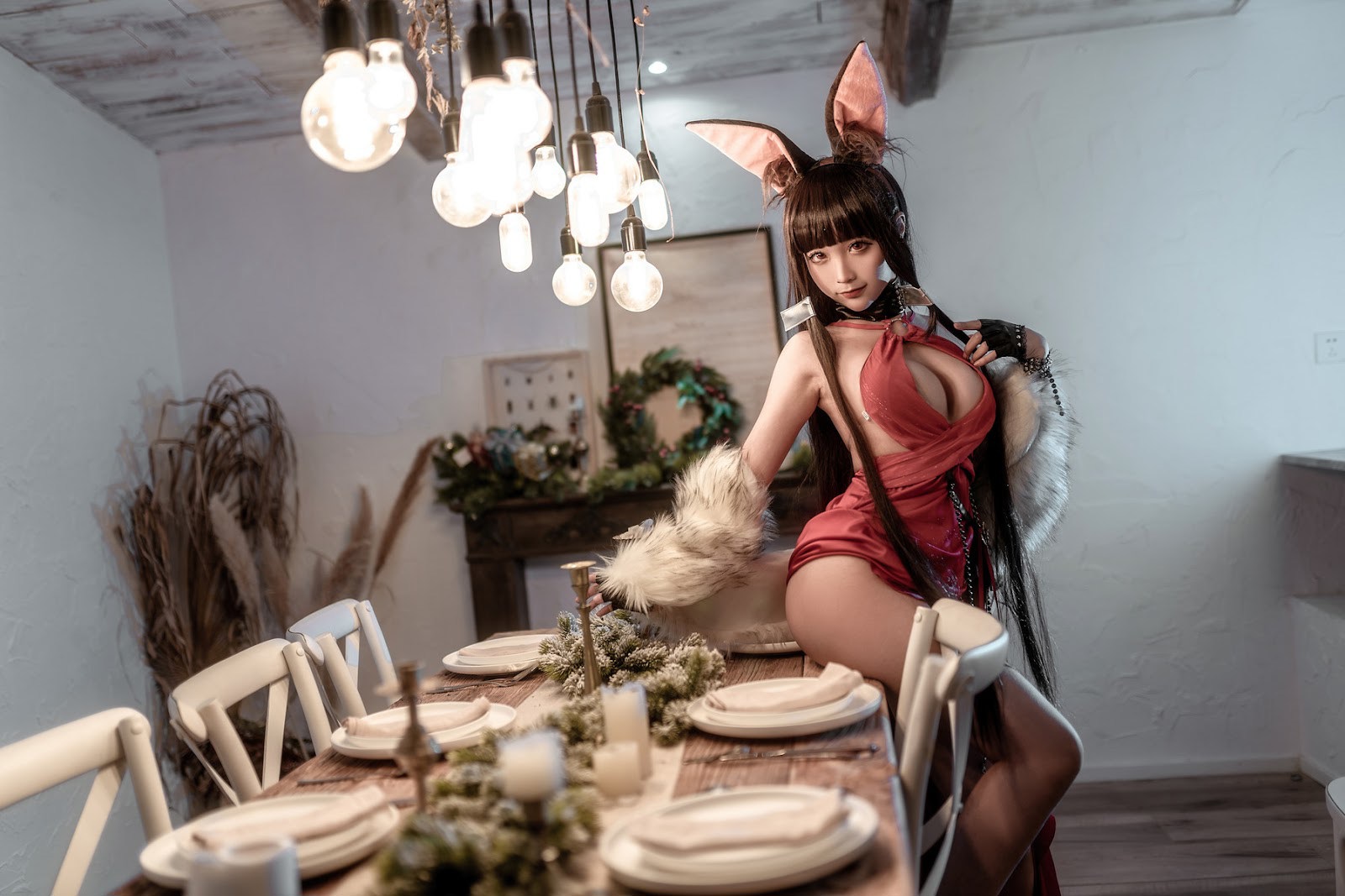 Cosplay 蠢沫沫 Chunmomo 碧蓝航线 赤城 20