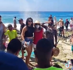 Una paja rusa en el Géiser