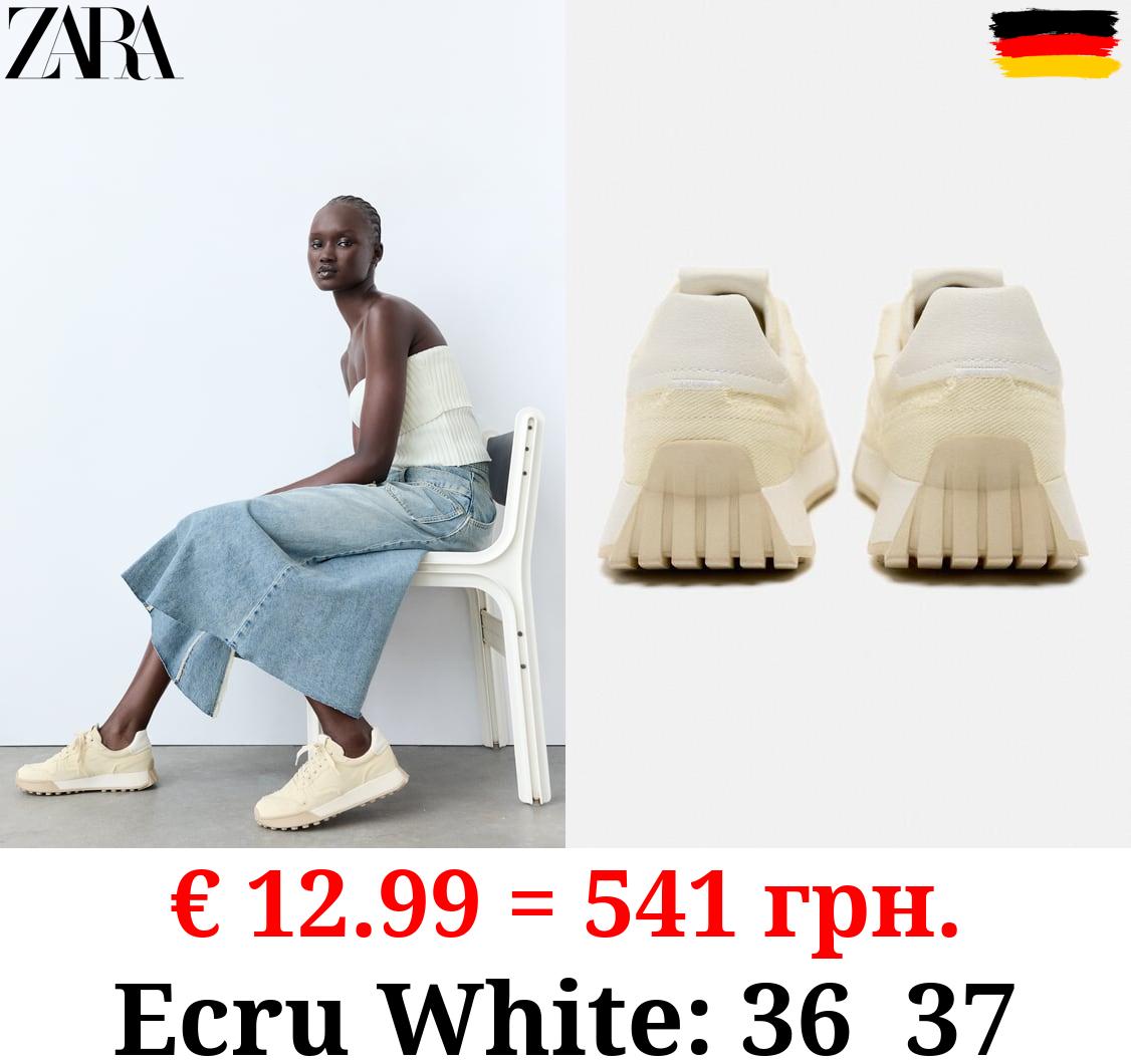 FABRIC RUNNING TRAINERS