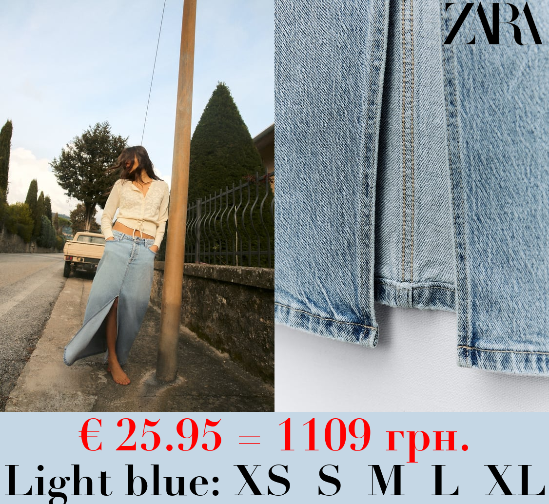 Z1975 DENIM MIDI SKIRT