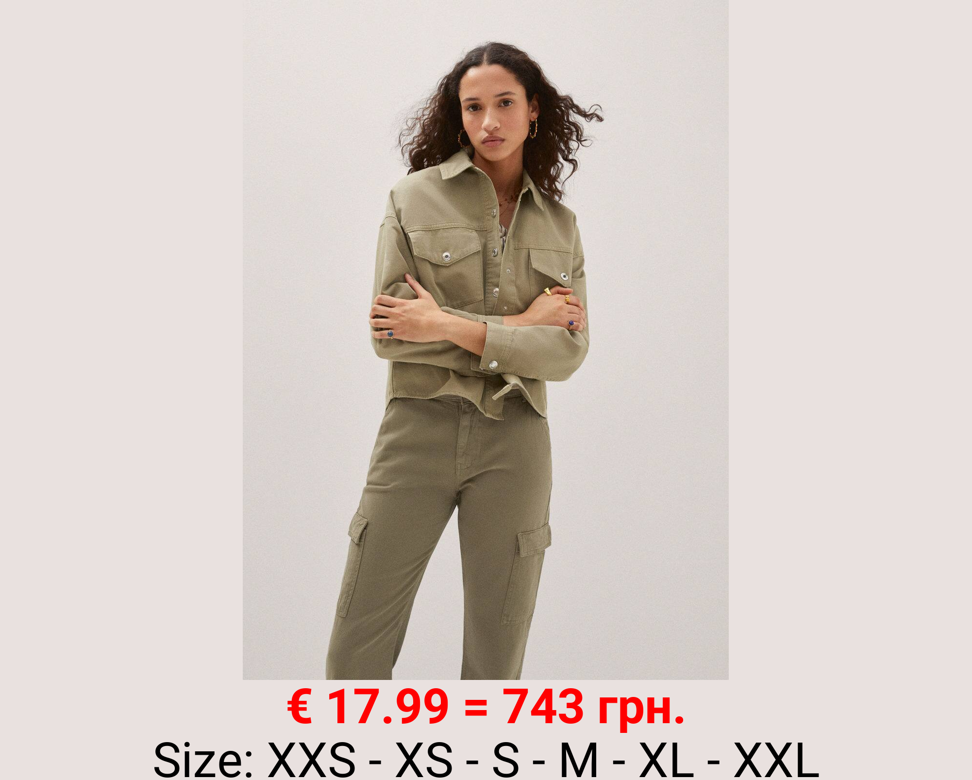 Sobrecamisa vaquera bolsillos