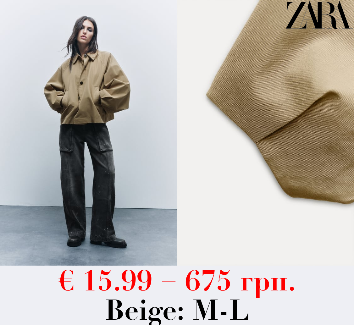 ZW COLLECTION CAPE TRENCH COAT