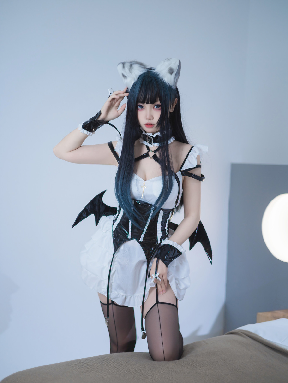 Cosplay 洛桑w伊梓 猫耳小恶魔 1