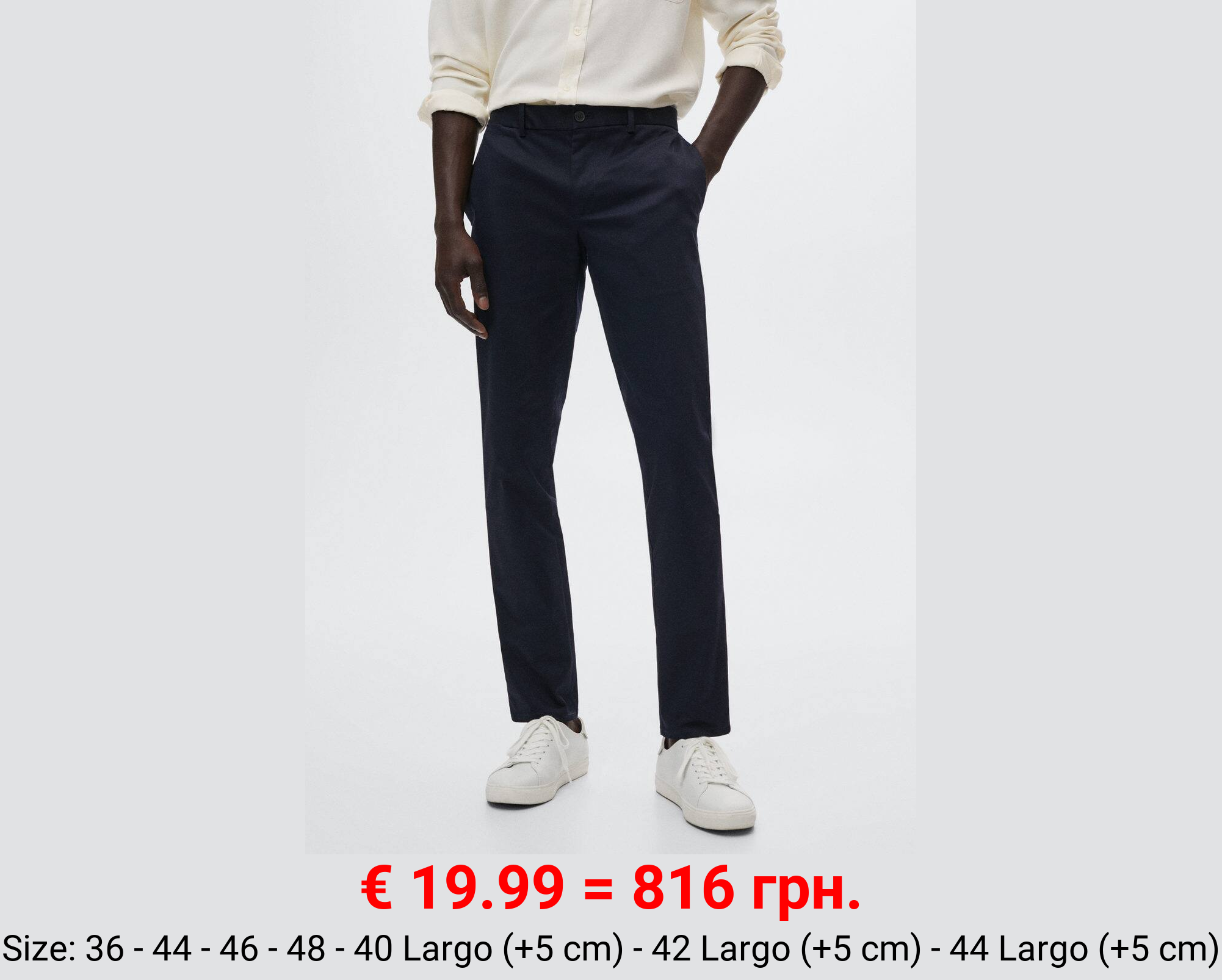 Pantalón chino slim fit