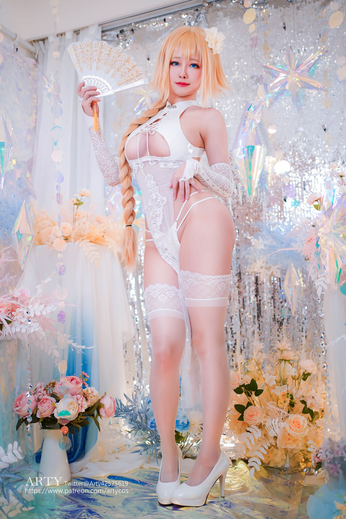 Arty亞緹 Cosplay Jeanne d’Arc (贞德 ジャンヌ・ダルク) 7