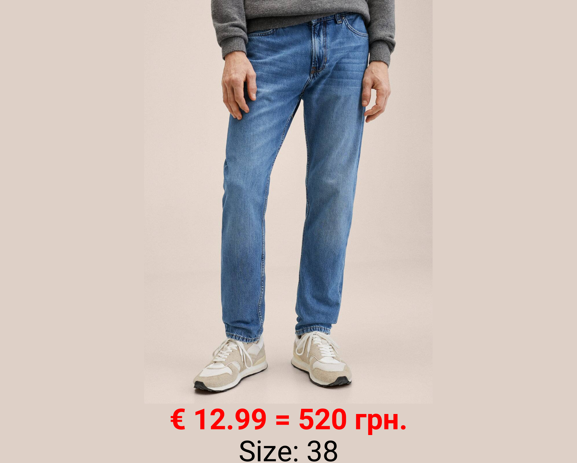 Jeans bob straight-fit lavado medio