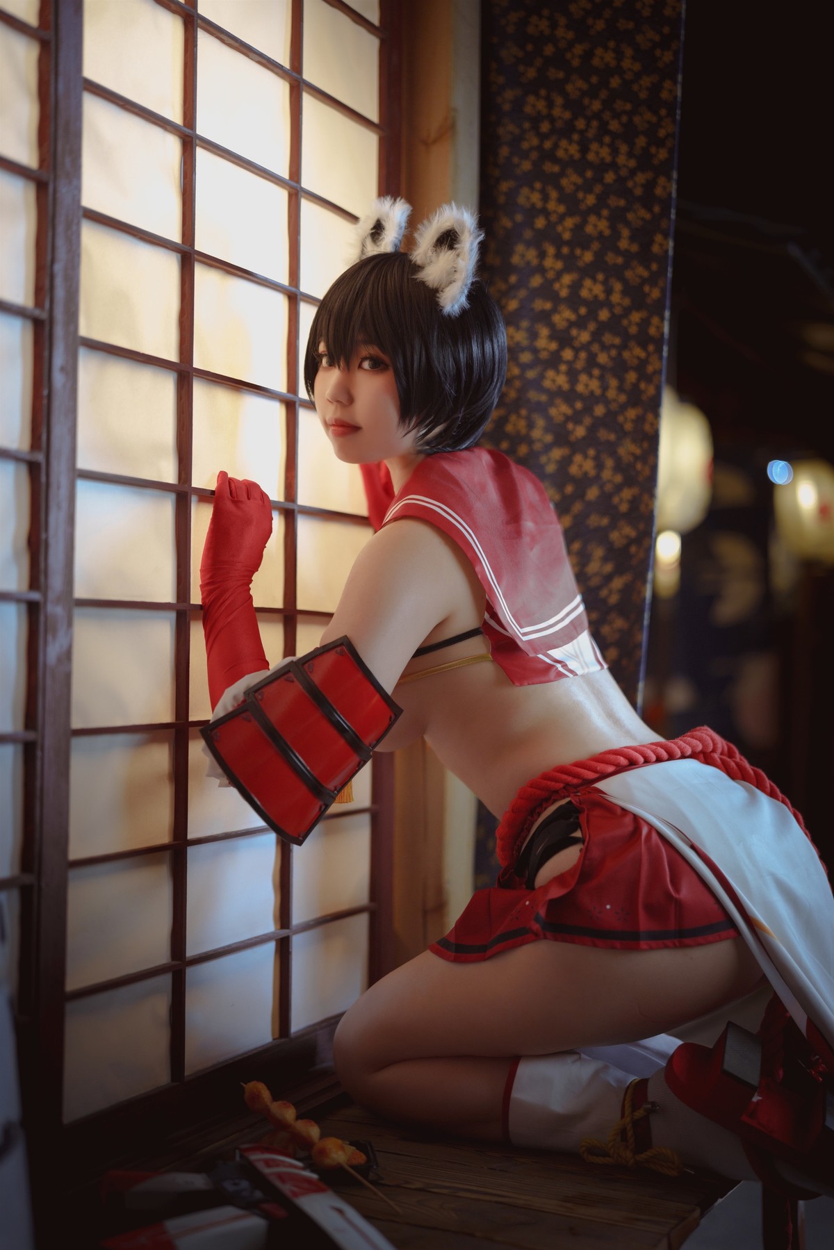 Ganlory 啊日日 Cosplay 春日ツバキ Kasuga Tsubaki 18