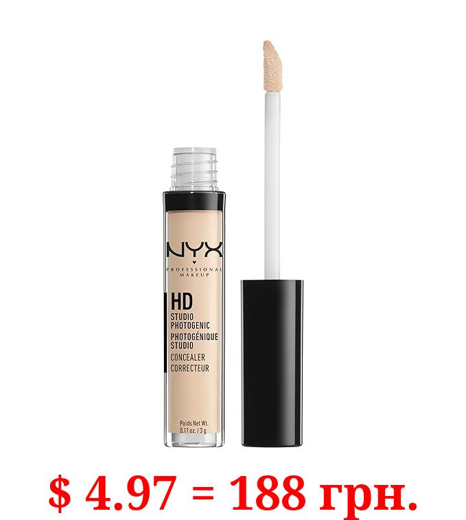 NYX PROFESSIONAL MAKEUP HD Studio Photogenic Concealer Wand, Medium Coverage - Porcelain