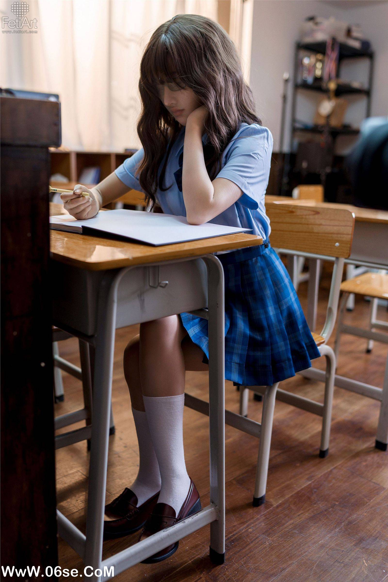 图片[27]-[FetiArt尚物集] NO.00057 Pantyhose Encasement Classmate-六色网