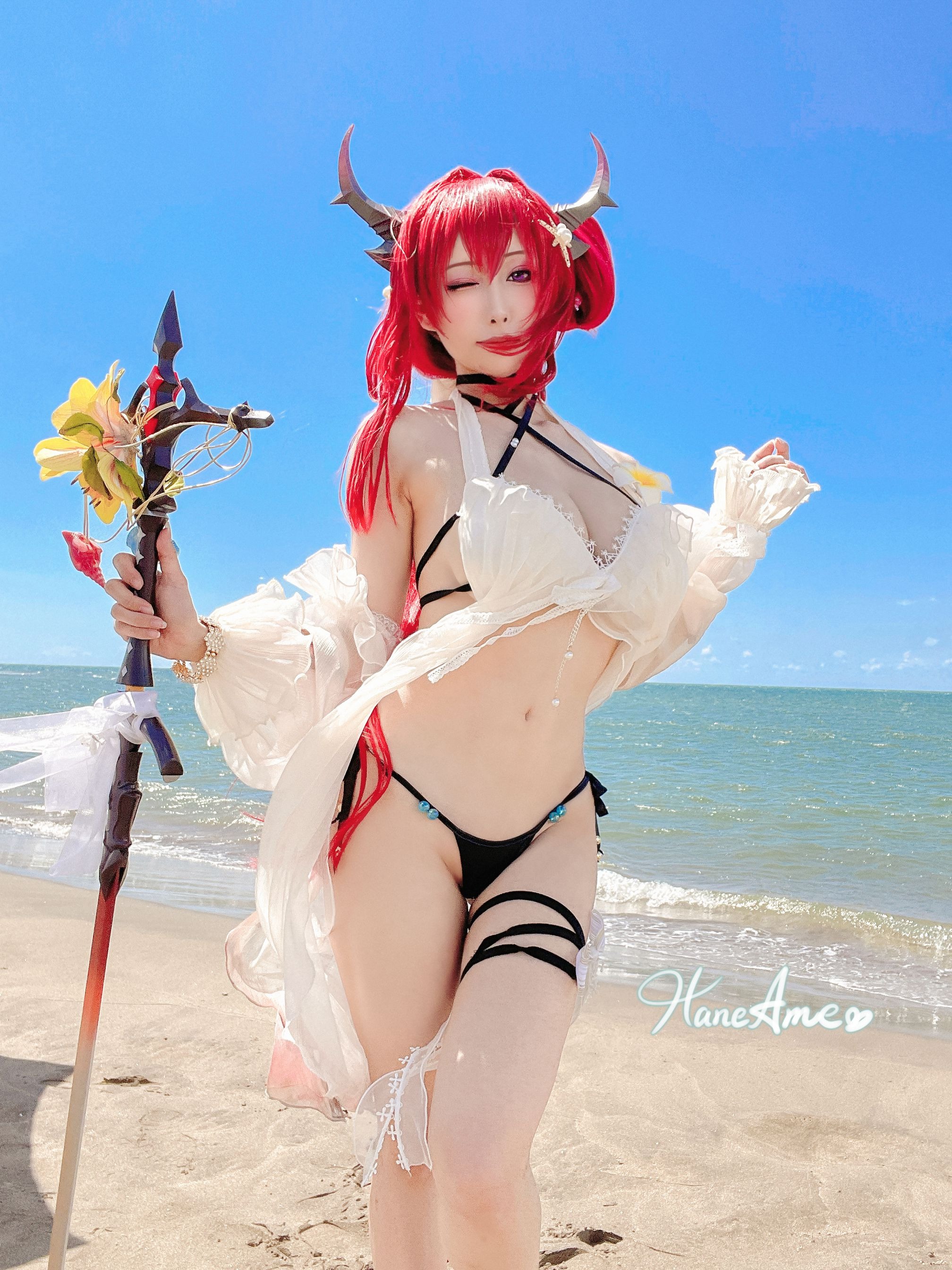 雨波 Arknights_Surtr_官方泳裝（10月11打赏群资源） 28