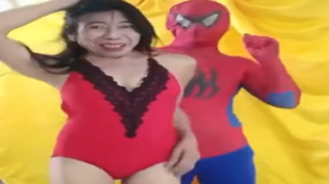 El Spiderman chino tiene novia