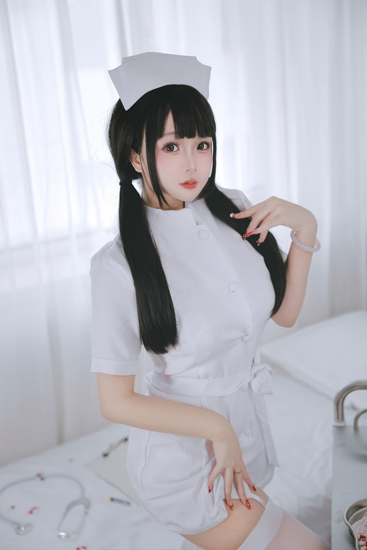 Cosplay Rinaijiao日奈娇 诊所护士 Set.01 2
