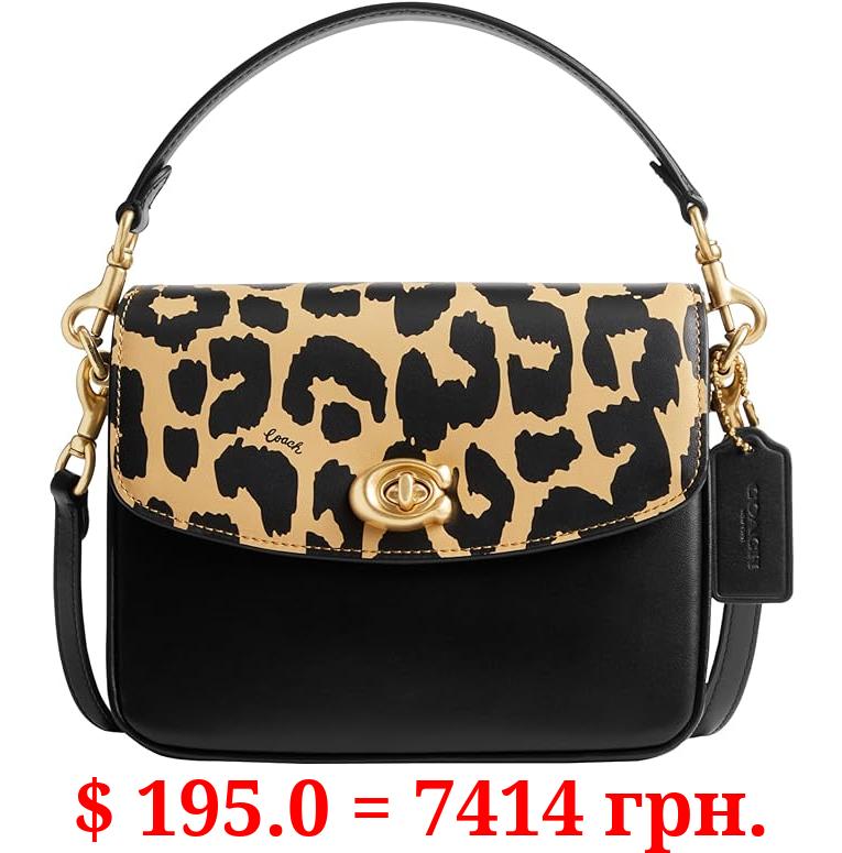 COACH Leopard Print Cassie Crossbody 19, Leopard Multi