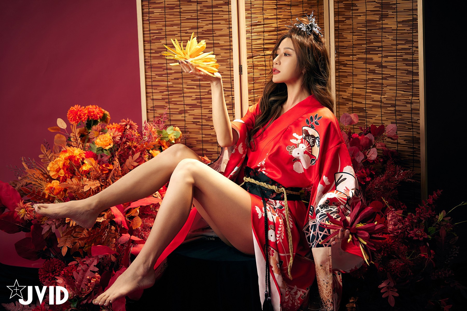 JVID精品 聖上寵幸首選～傾國傾城囍媚娘 婀娜多姿 酥胸外露 Set.01 9