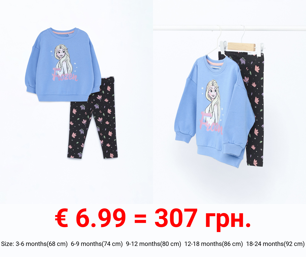 Frozen ©Disney sweatshirt and leggings set