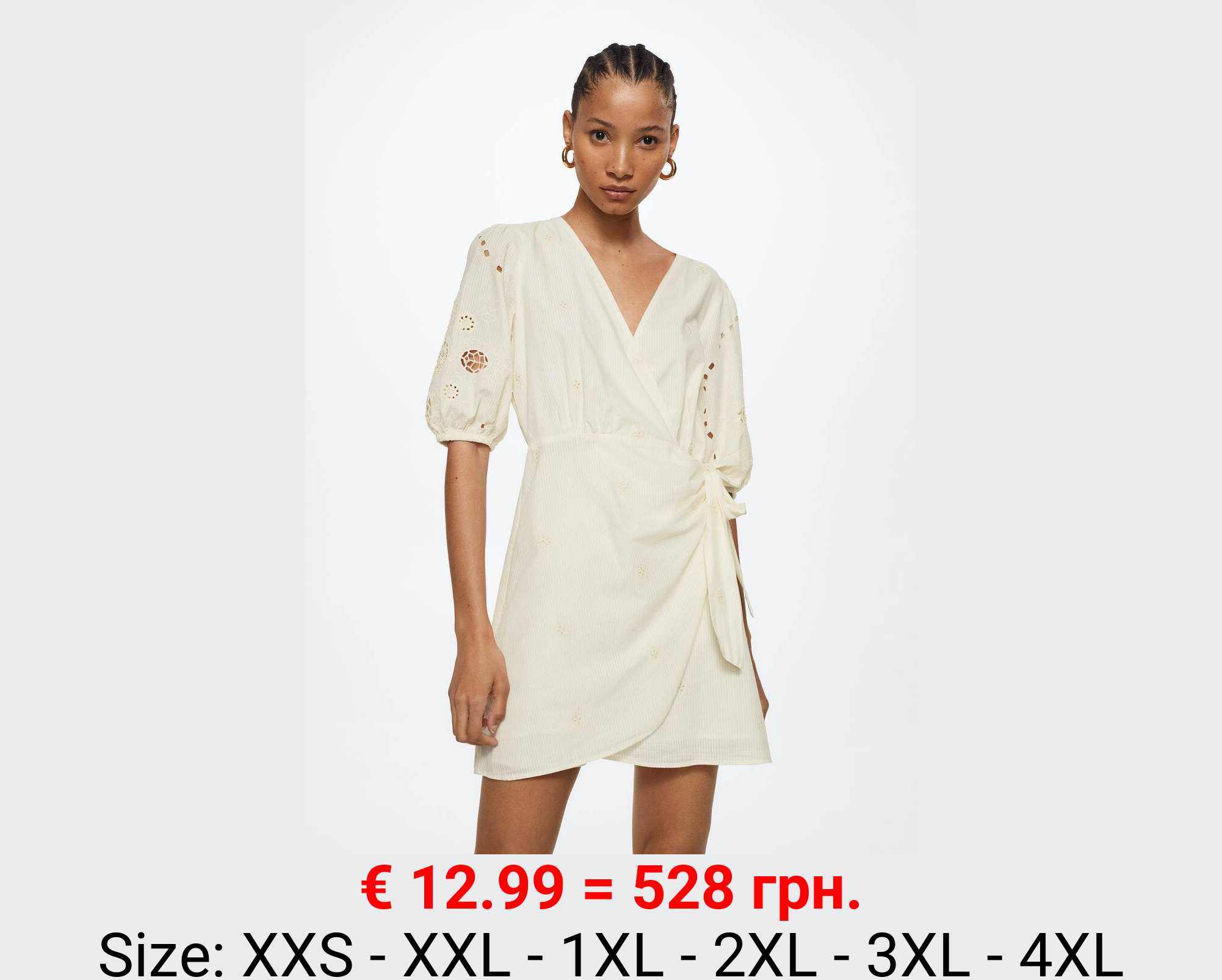 Vestido detalles bordados