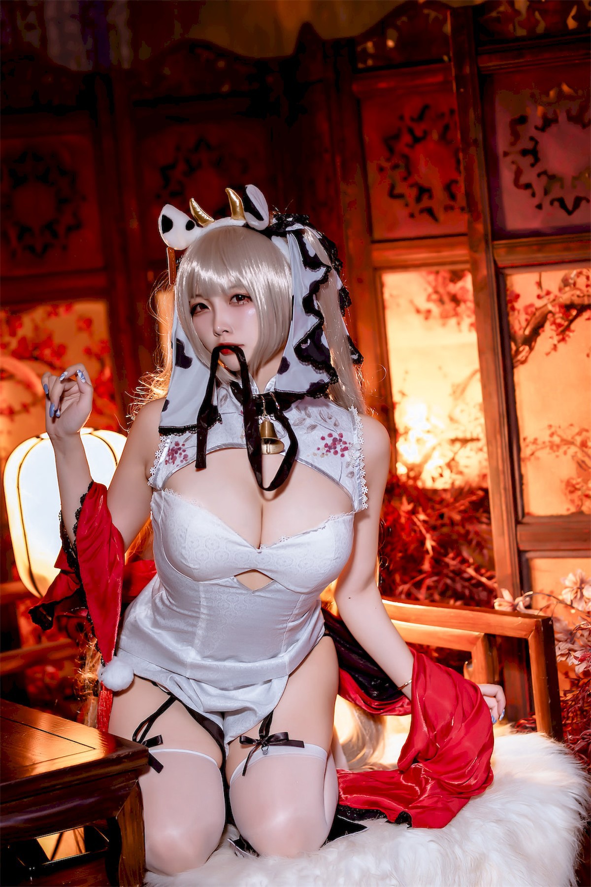Cosplay 二佐Nisa 碧蓝航线可畏旗袍 22