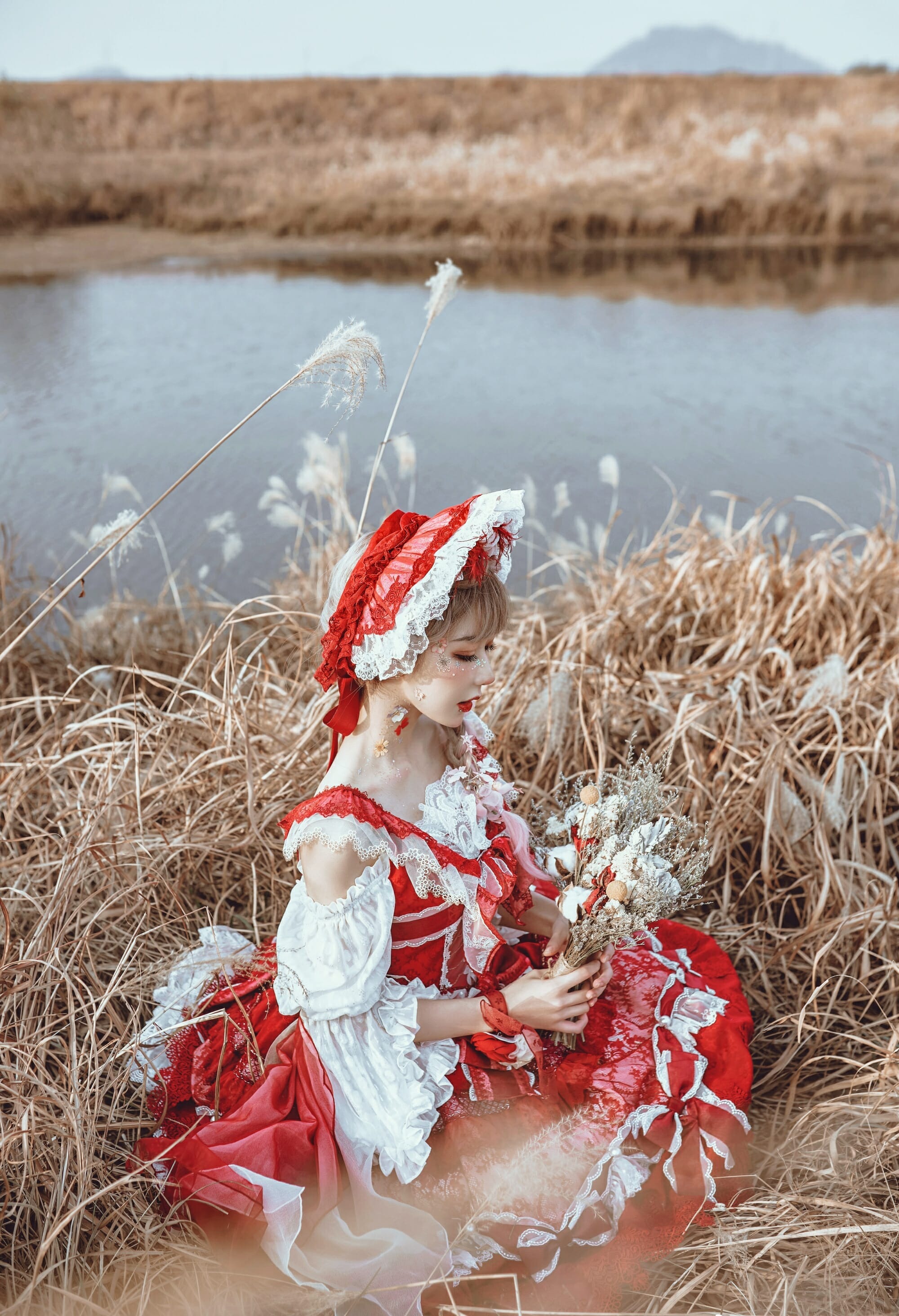 阿包也是兔娘-lolita红裙 [12P] 8
