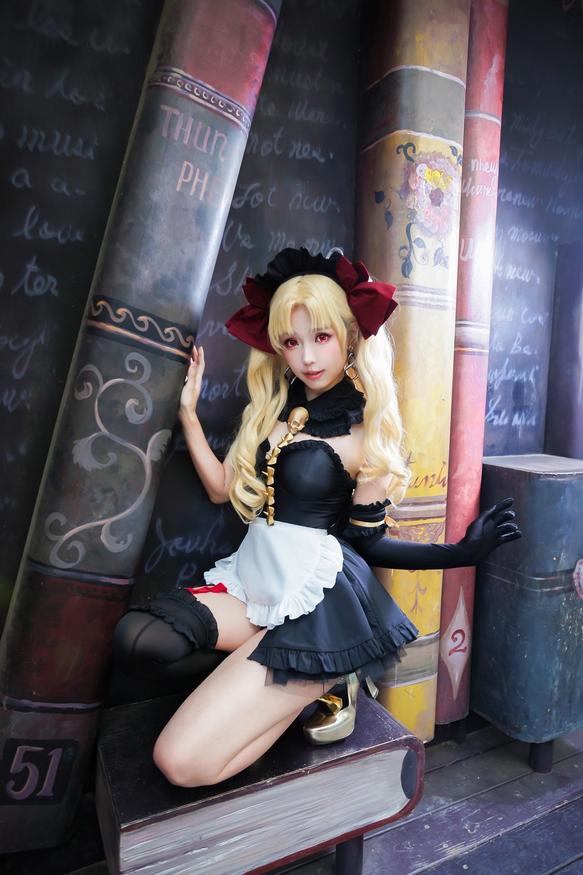 Cosplay ElyEE子 远坂凛 女仆 9