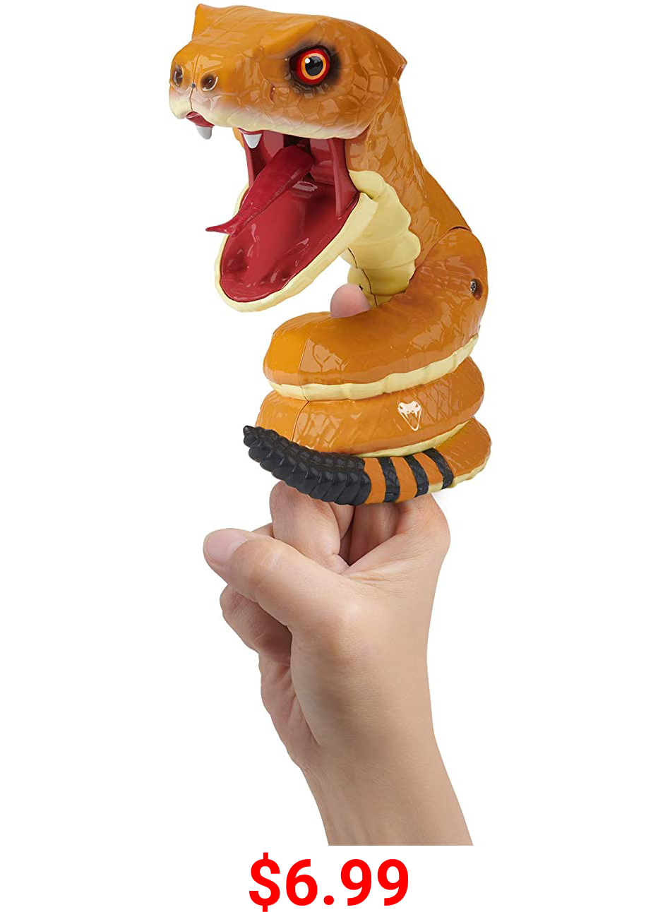 WowWee Untamed Snakes - Toxin (Rattle Snake) - Interactive Toy