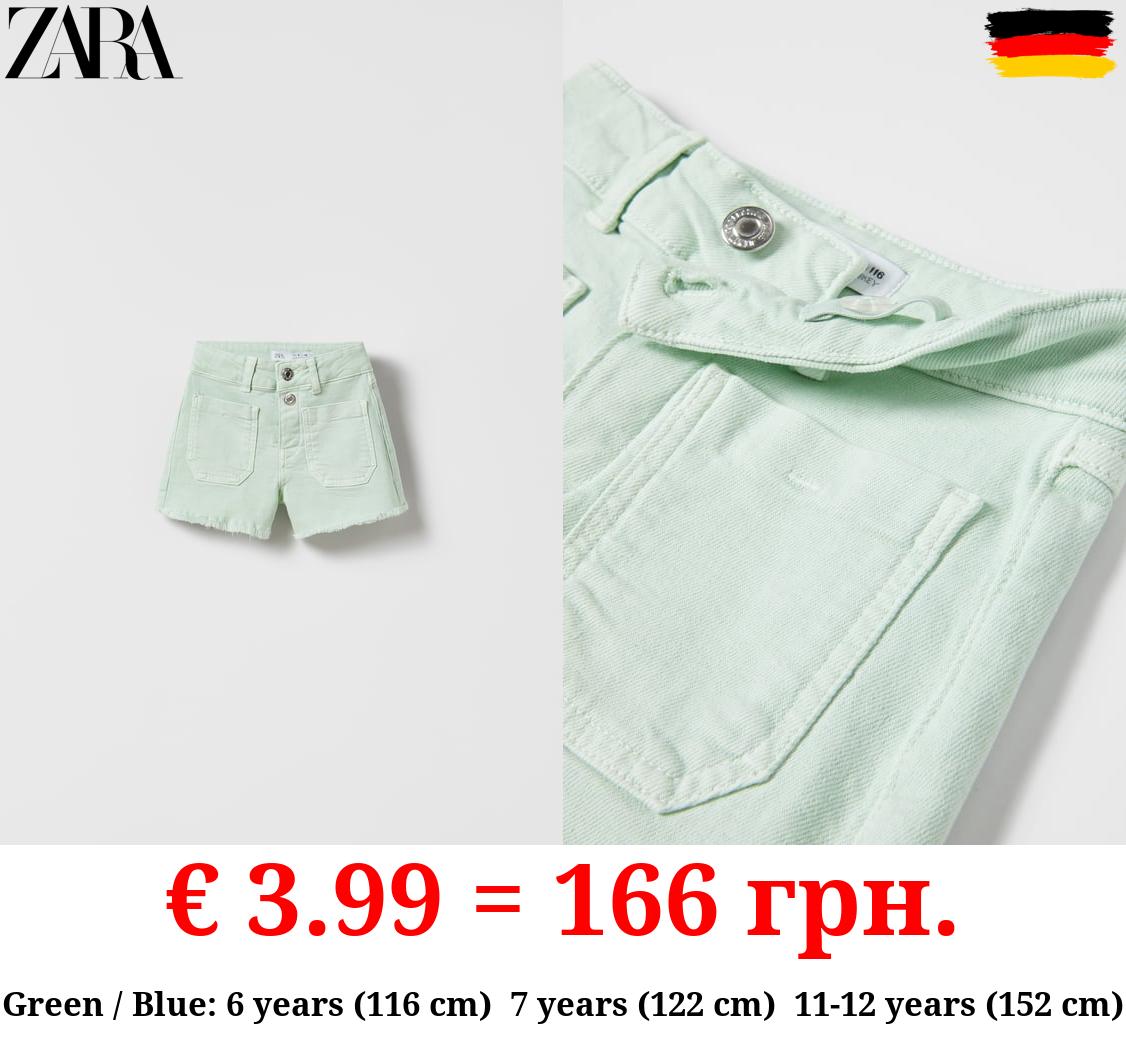 MARINE DENIM BERMUDA SHORTS