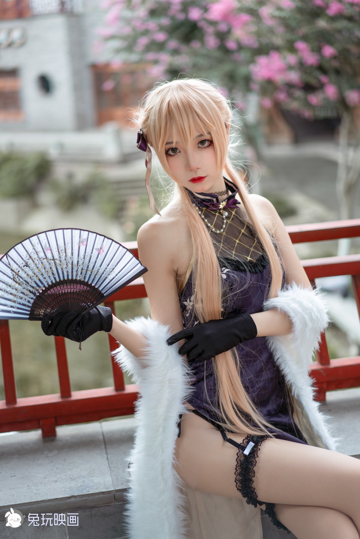 Cosplay 兔玩映画 紫雨心 12