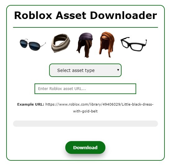 Roblox Asset Downloader Telegraph - how to upload assets to roblox