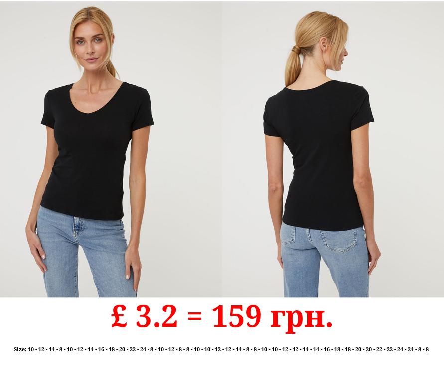 Basic V Neck Top