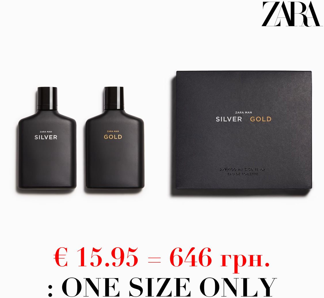 SILVER + GOLD 100 ML / 3.38 oz